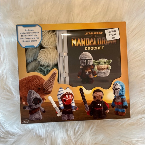 Star Wars Other Star Wars Disney Mandalorian Crochet Kit New In Box